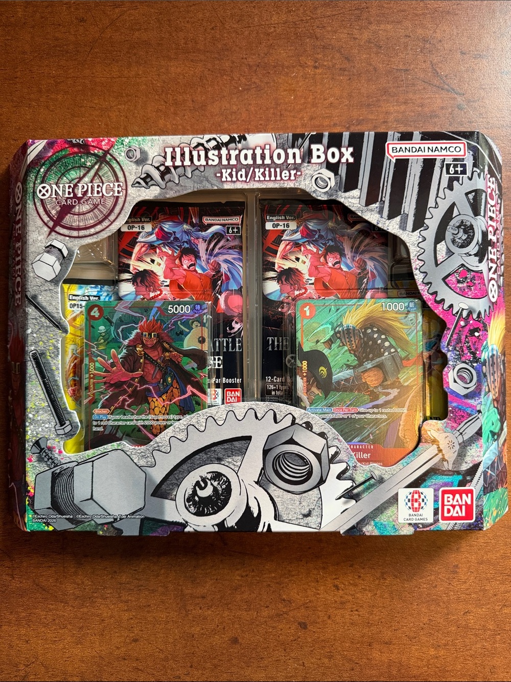 Authentic Bandai One Piece Illustration Box - Kid/Killer